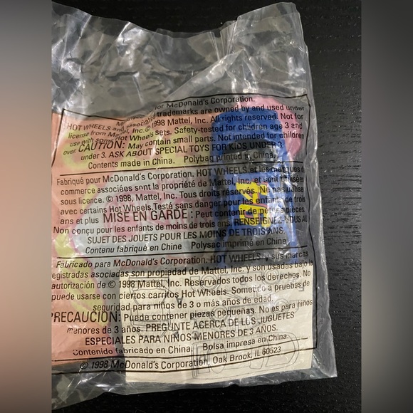 VINTAGE Hot Wheels McDonald’s Happy Meal Toys (1998-2000) - Picture 8 of 15